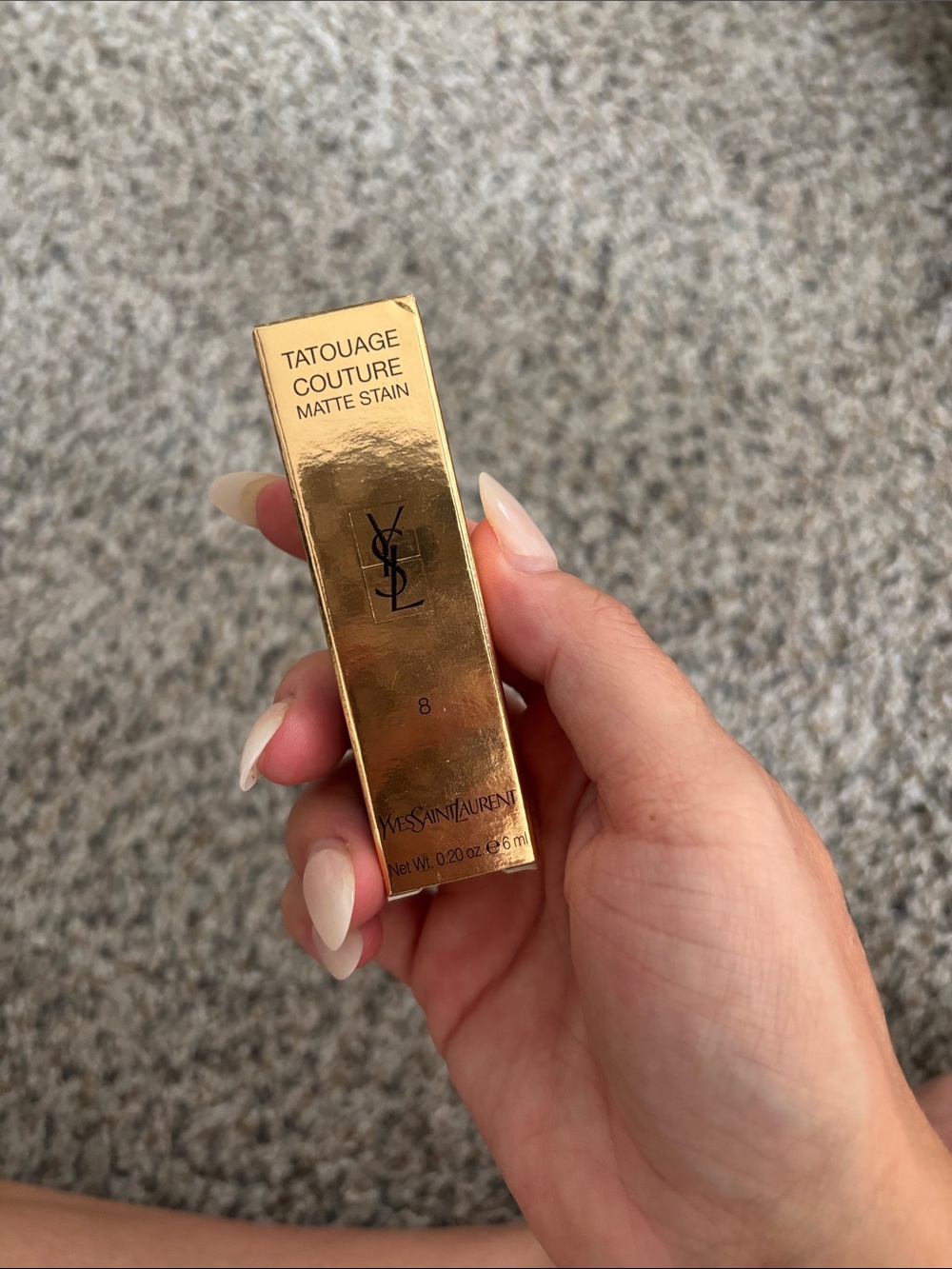Yves Saint Laurent Tatouage Couture Matte Stain - Gold Packaging